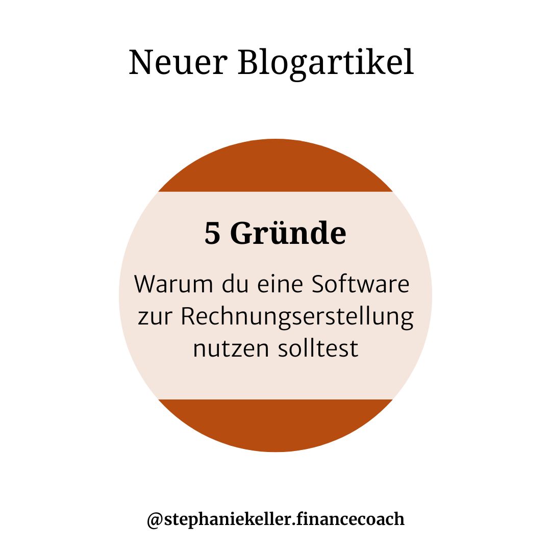 Blog Rechnungserstellung