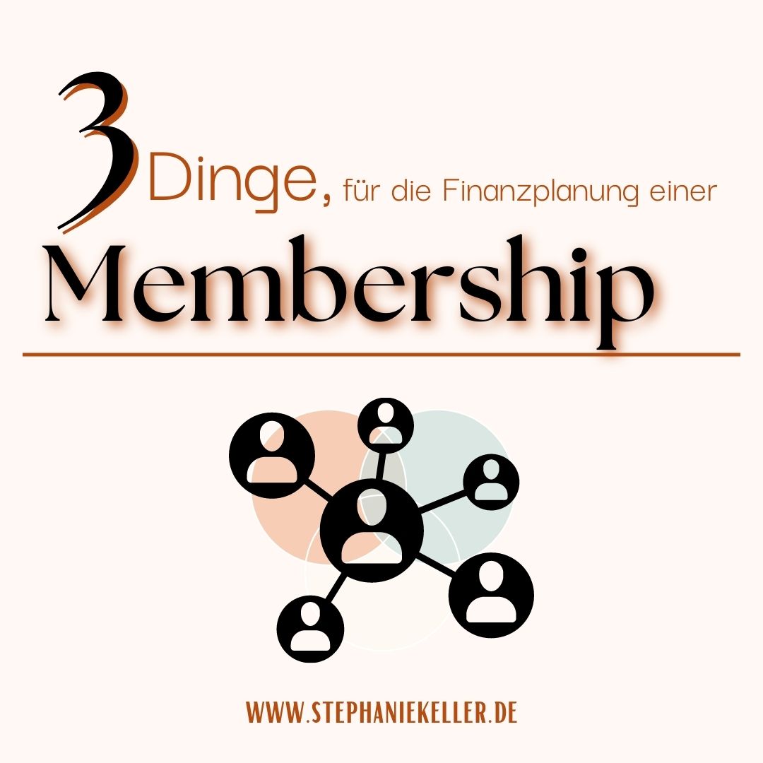 Instagram Finanzplanung Membership