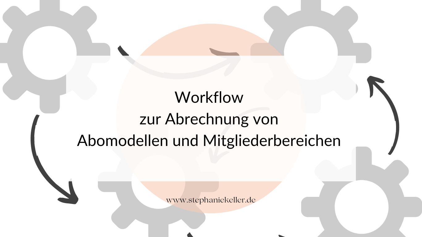 Workflow zur Abrechnung von<br />
Abomodellen und Mitgliederbereichen