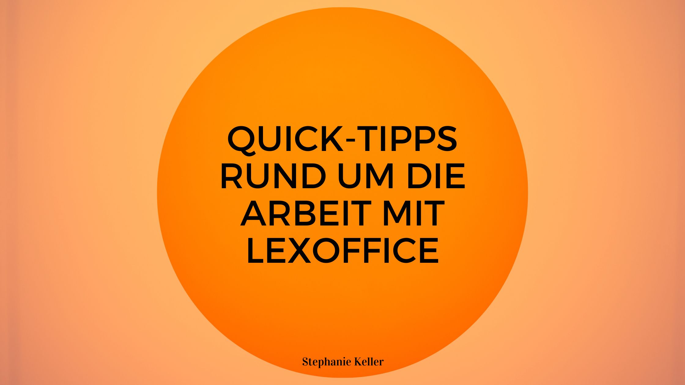Quick-Tipps rund um die Arbeit mit lexoffice