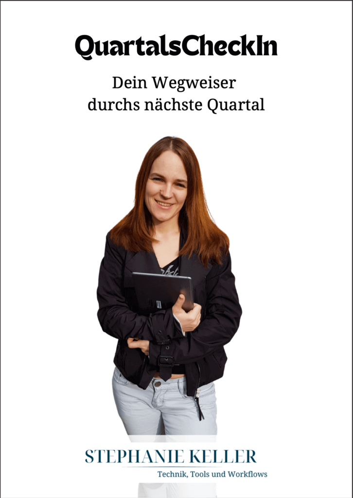Workbook Quartalsplanung Cover