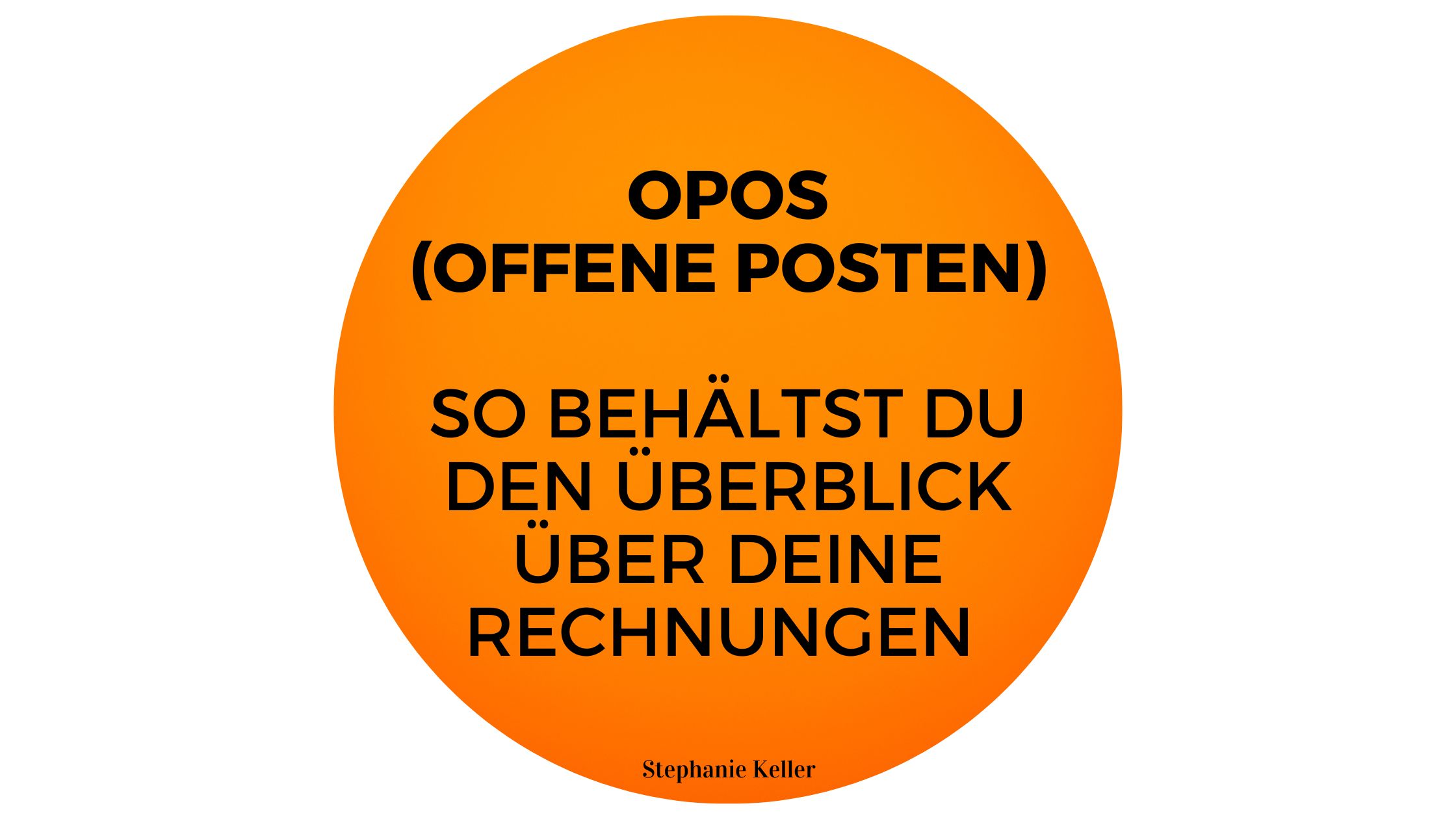 OPOS Liste in Lexware Office