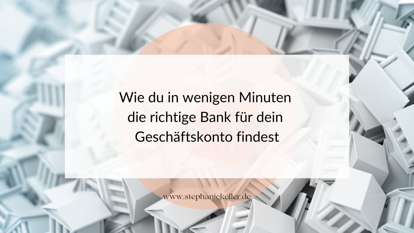 Die beste Bank für dein Geschäftskonto